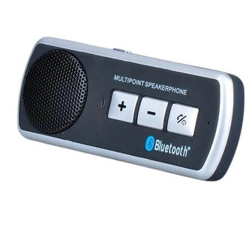 Bluetooth Multipoint Speakerphone Wireless Handsfree Car Kit (Amazon Container Product as it is, No Warranty, No Guarantee, No Return, No Exchange) - Imported from UK